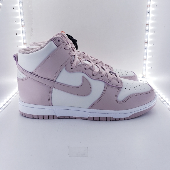 Nike Dunk High PINK OXFORD (WOMEN'S) - Picture 8 of 16